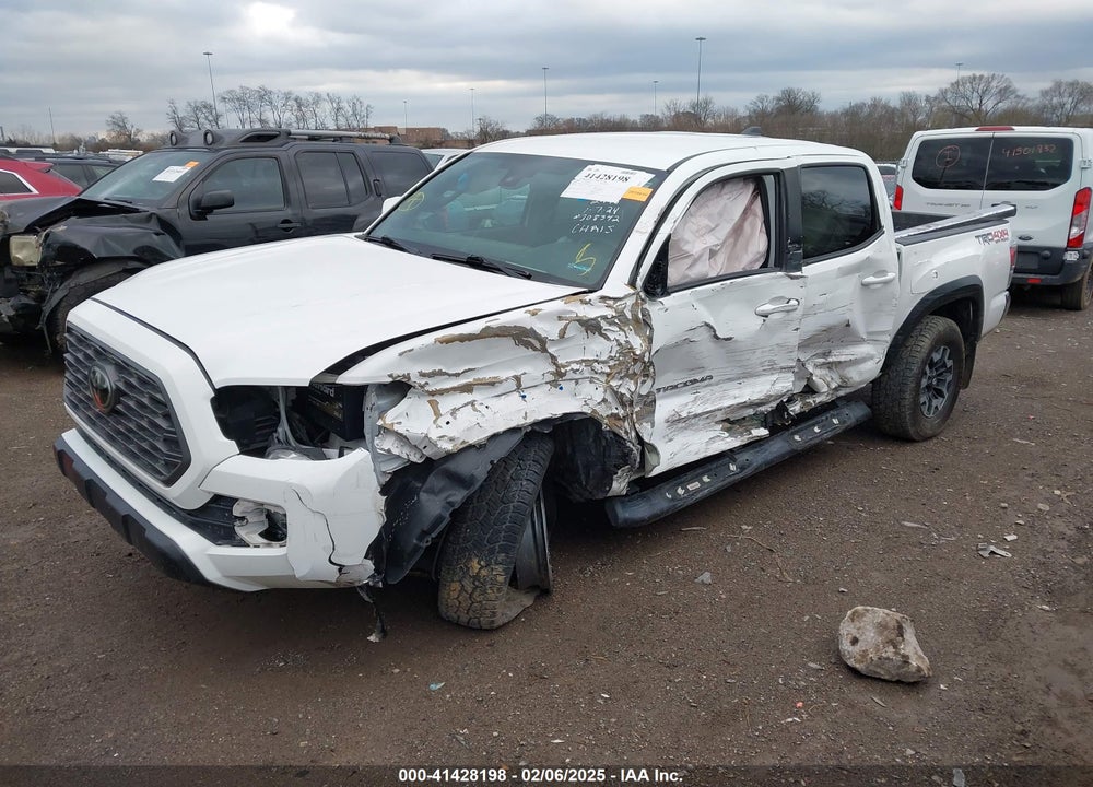 2020 TOYOTA TACOMA TRD OFF ROAD VIN: 5TFCZ5AN8LX222498