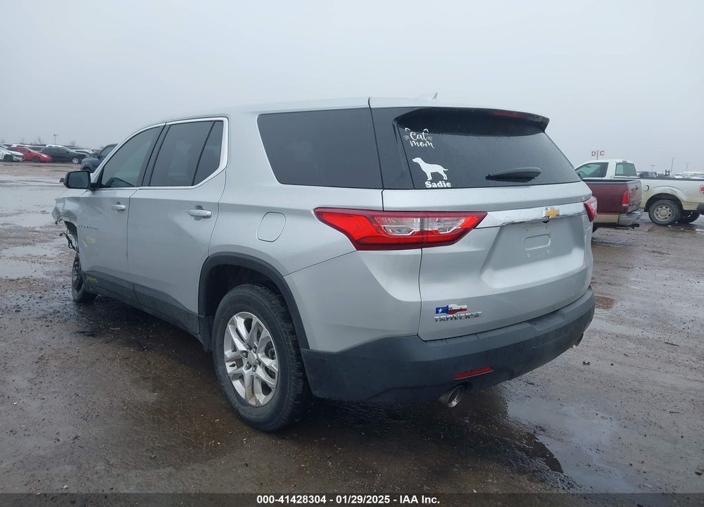 2019 CHEVROLET TRAVERSE LS VIN: 1GNERFKWXKJ268686
