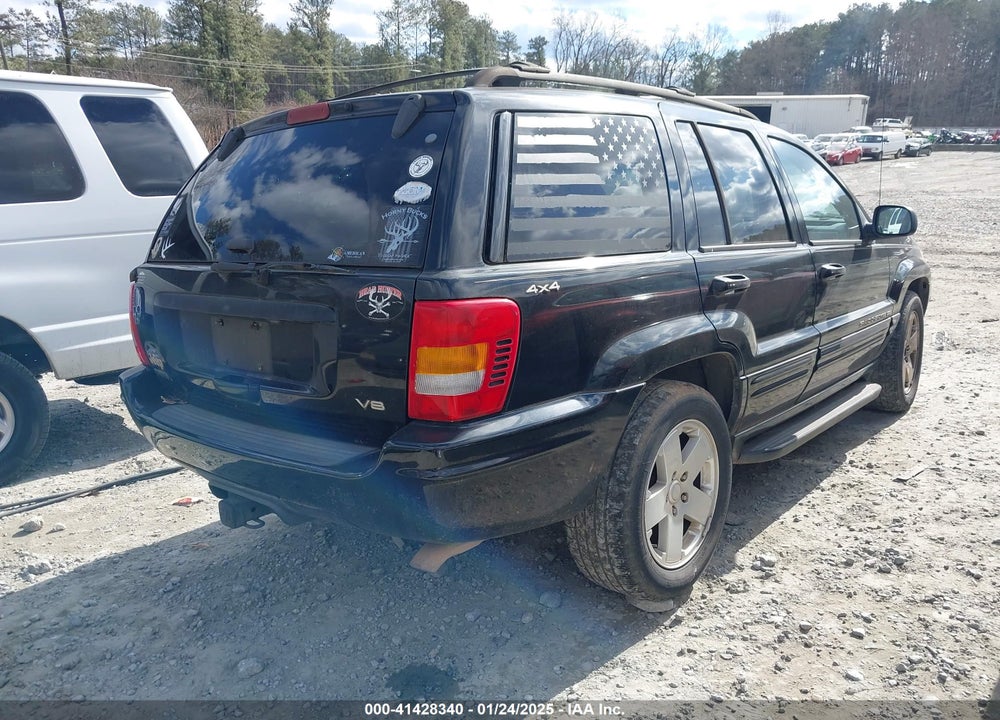 1999 JEEP GRAND CHEROKEE LIMITED VIN: 1J4GW68N8XC685111