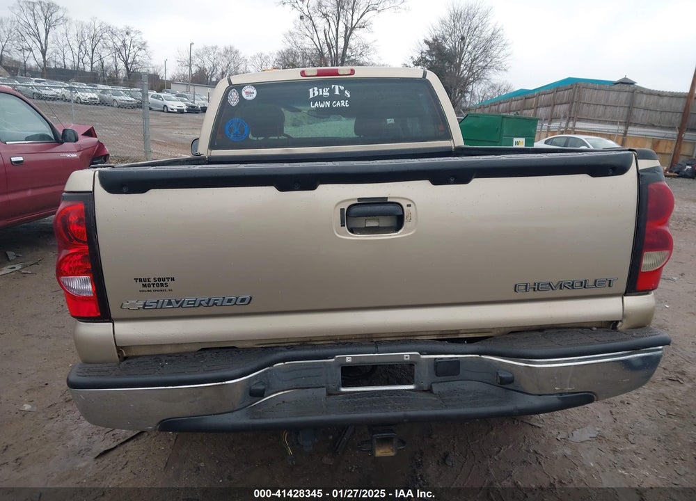 2004 CHEVROLET SILVERADO 1500 LS VIN: 2GCEC19V041266274