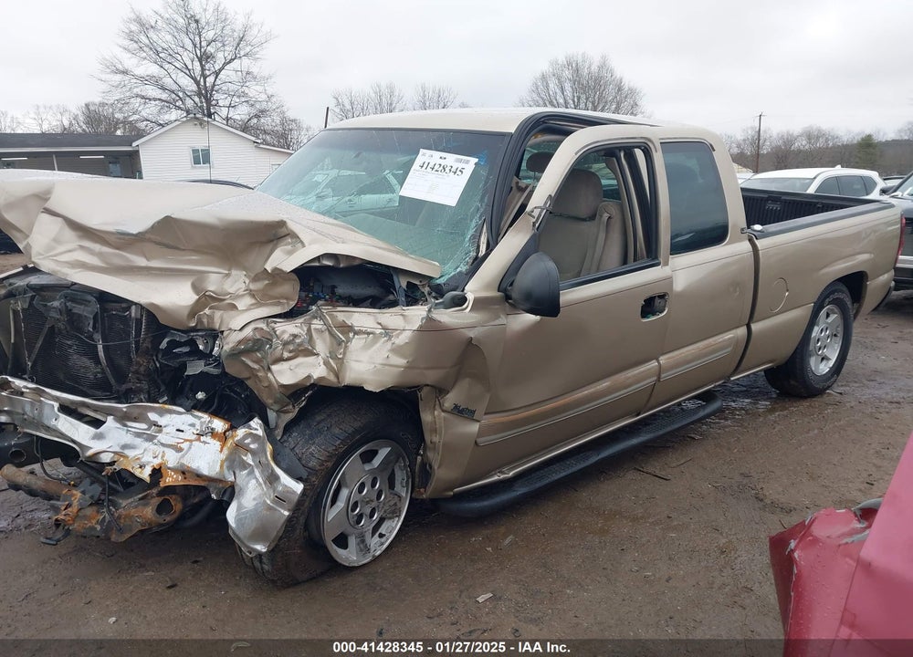 2004 CHEVROLET SILVERADO 1500 LS VIN: 2GCEC19V041266274