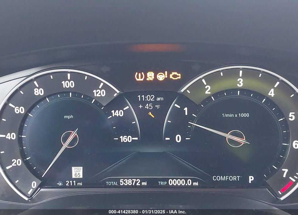 2019 BMW 540I VIN: WBAJE7C51KWW21475