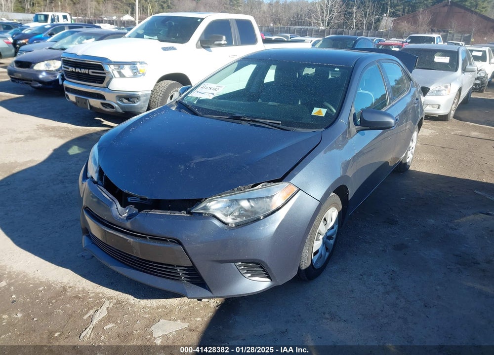 2015 TOYOTA COROLLA LE VIN: 2T1BURHE6FC422130