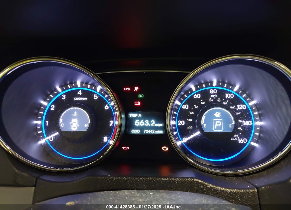 2013 HYUNDAI SONATA VIN: 5NPEB4AC1DH706127
