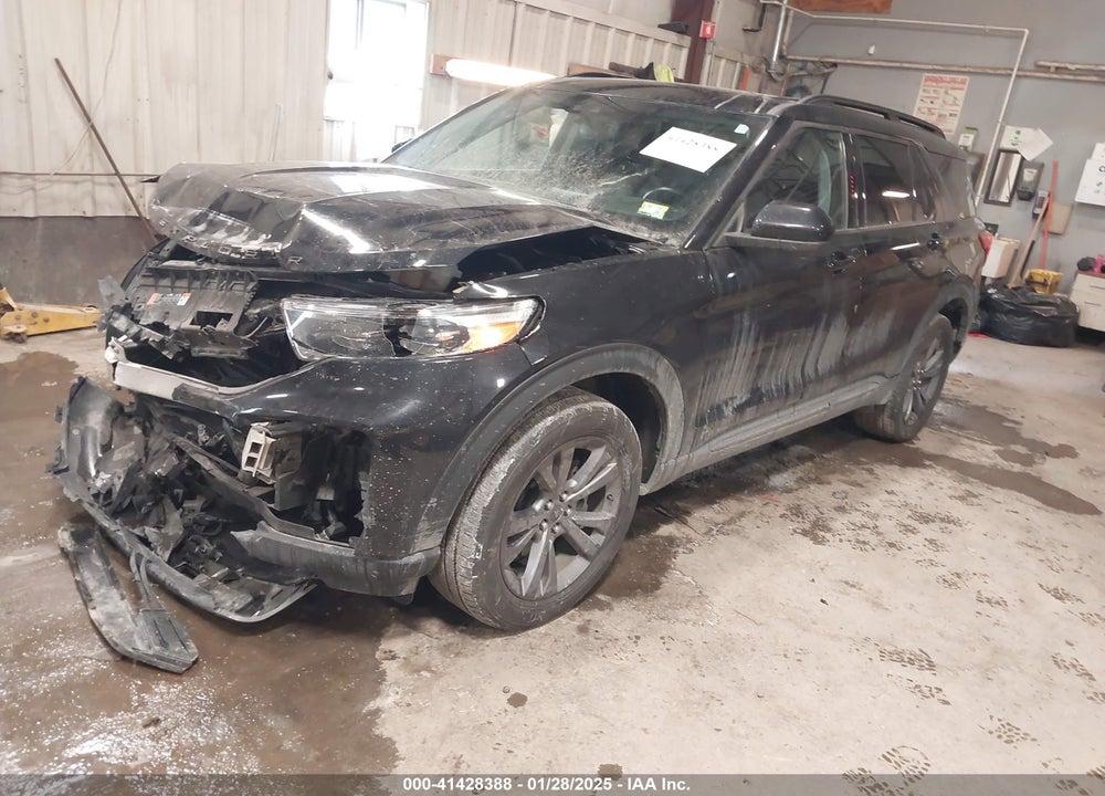 2022 FORD EXPLORER XLT VIN: 1FMSK8DH1NGA67265