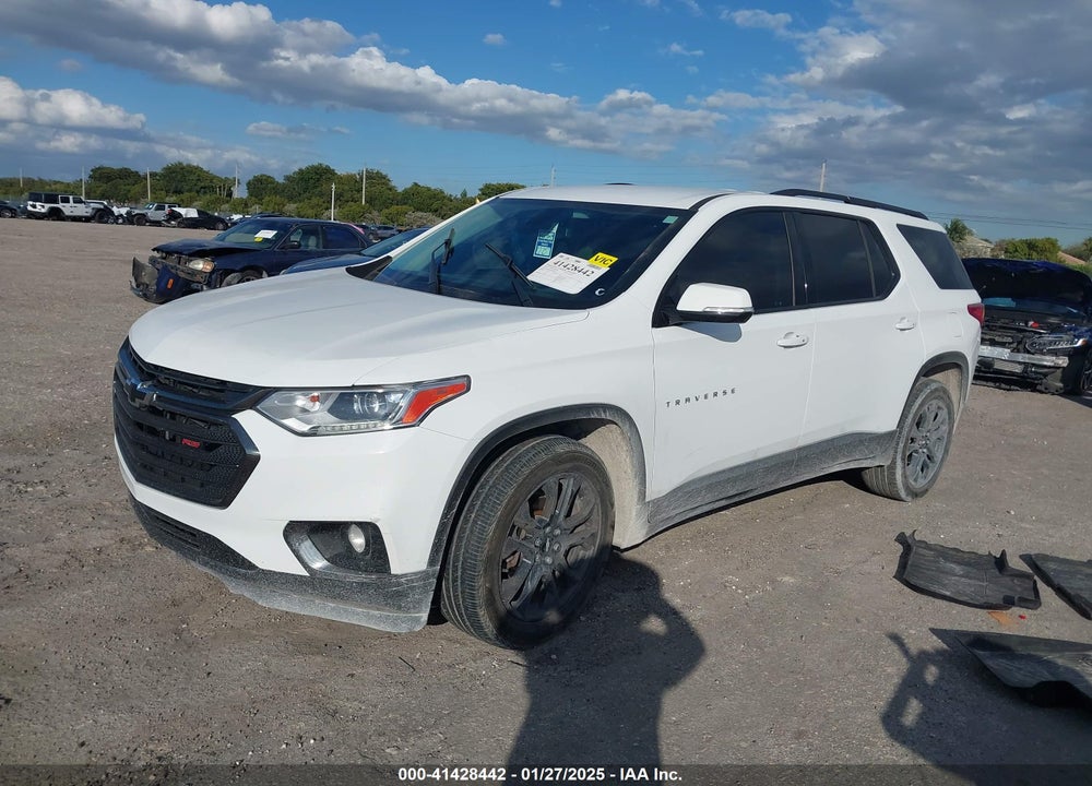 2019 CHEVROLET TRAVERSE RS VIN: 1GNERJKX6KJ259656
