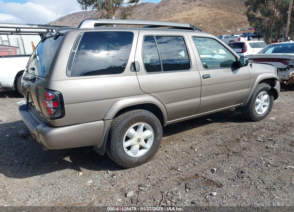 2002 NISSAN PATHFINDER VIN: JN8DR09X52W654911