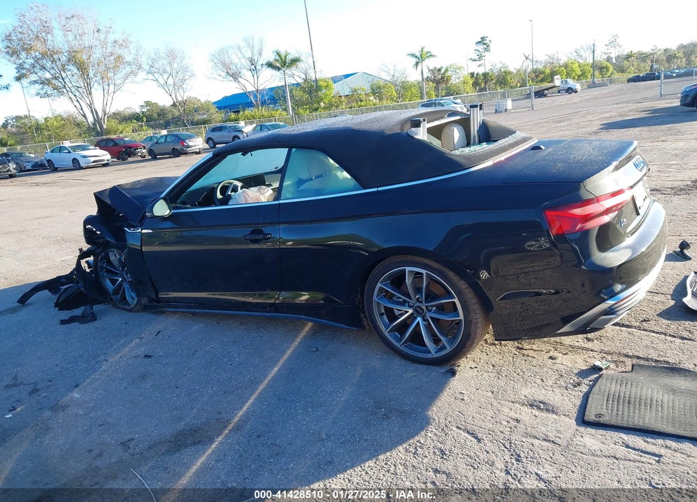 2024 AUDI A5 CABRIOLET VIN: WAU4AGF57RN008281