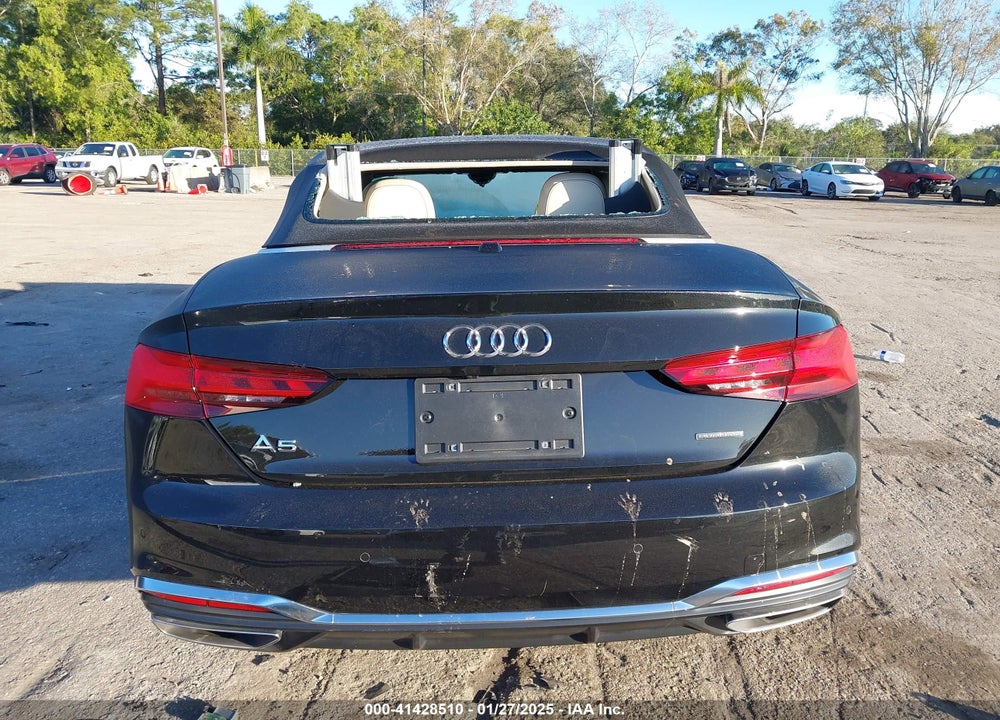 2024 AUDI A5 CABRIOLET VIN: WAU4AGF57RN008281