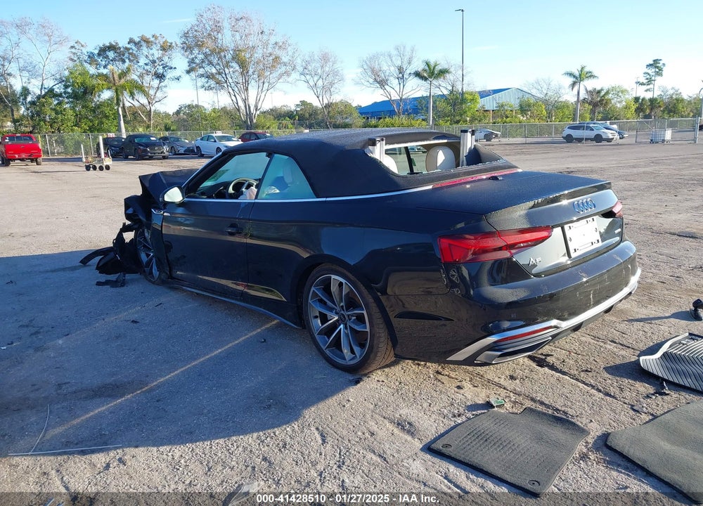 2024 AUDI A5 CABRIOLET VIN: WAU4AGF57RN008281