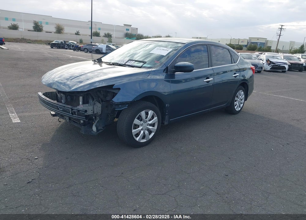2017 NISSAN SENTRA SV VIN: 3N1AB7AP3HY262117