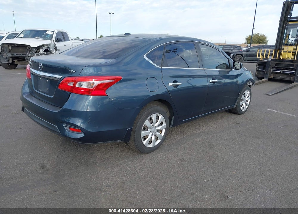 2017 NISSAN SENTRA SV VIN: 3N1AB7AP3HY262117