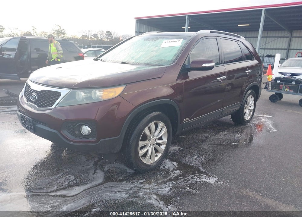 2011 KIA SORENTO EX V6 VIN: 5XYKUDA20BG051337