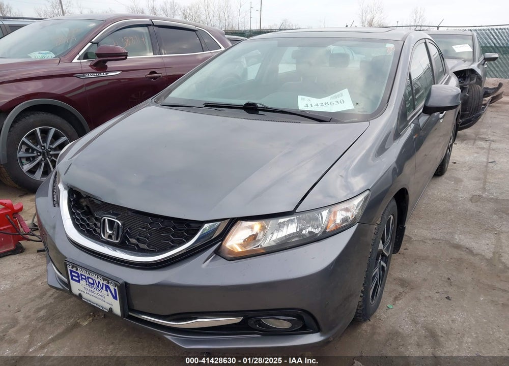 2013 HONDA CIVIC EX-L VIN: 19XFB2F92DE012508