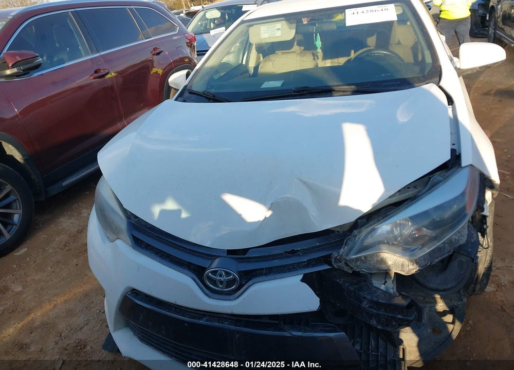 2016 TOYOTA COROLLA LE VIN: 2T1BURHE7GC686068