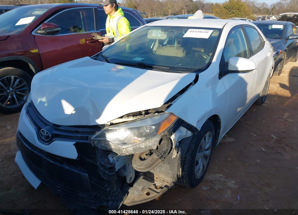 2016 TOYOTA COROLLA LE VIN: 2T1BURHE7GC686068