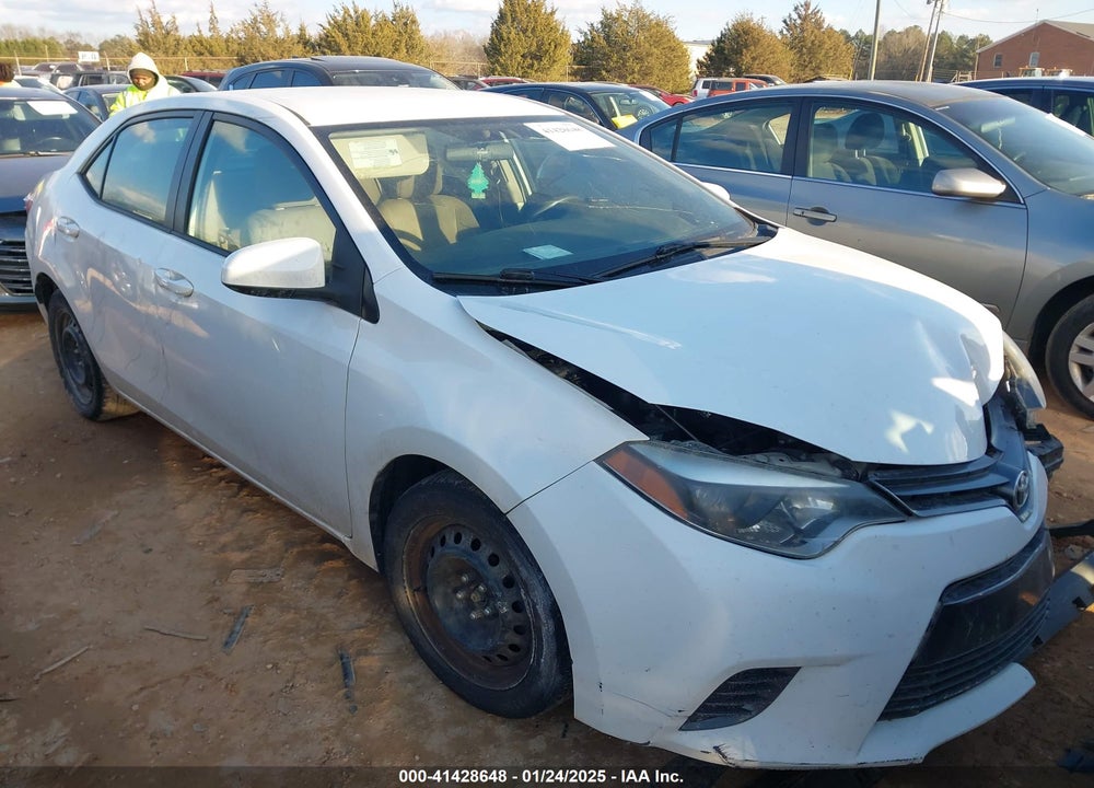 2016 TOYOTA COROLLA LE VIN: 2T1BURHE7GC686068