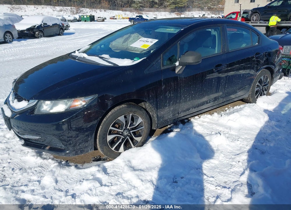 2013 HONDA CIVIC VIN: 19XFB2F81DE235663
