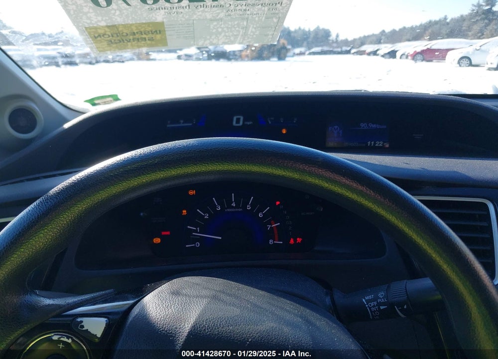 2013 HONDA CIVIC VIN: 19XFB2F81DE235663
