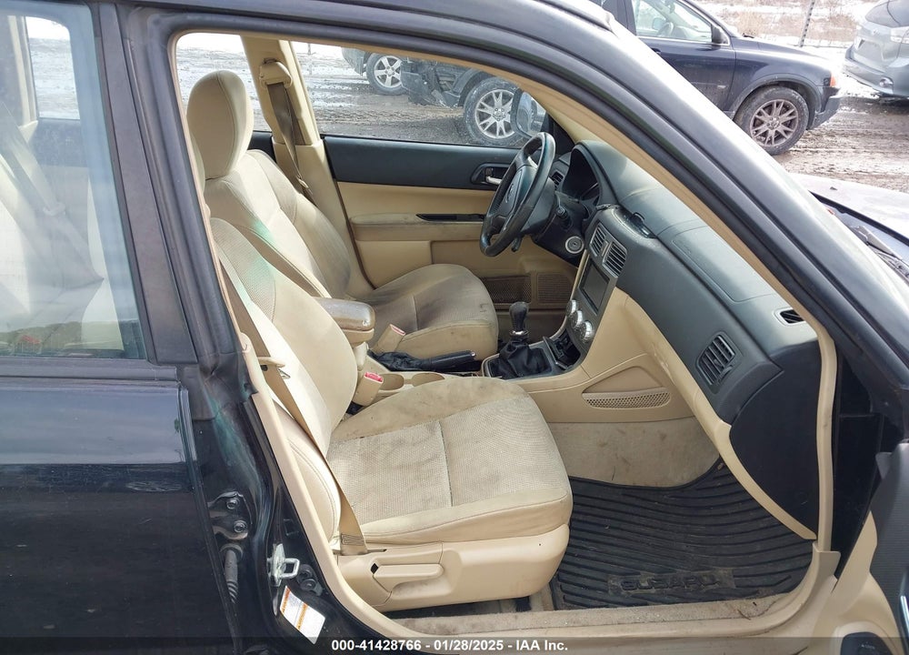 2006 SUBARU FORESTER 2.5X VIN: JF1SG65626G722323