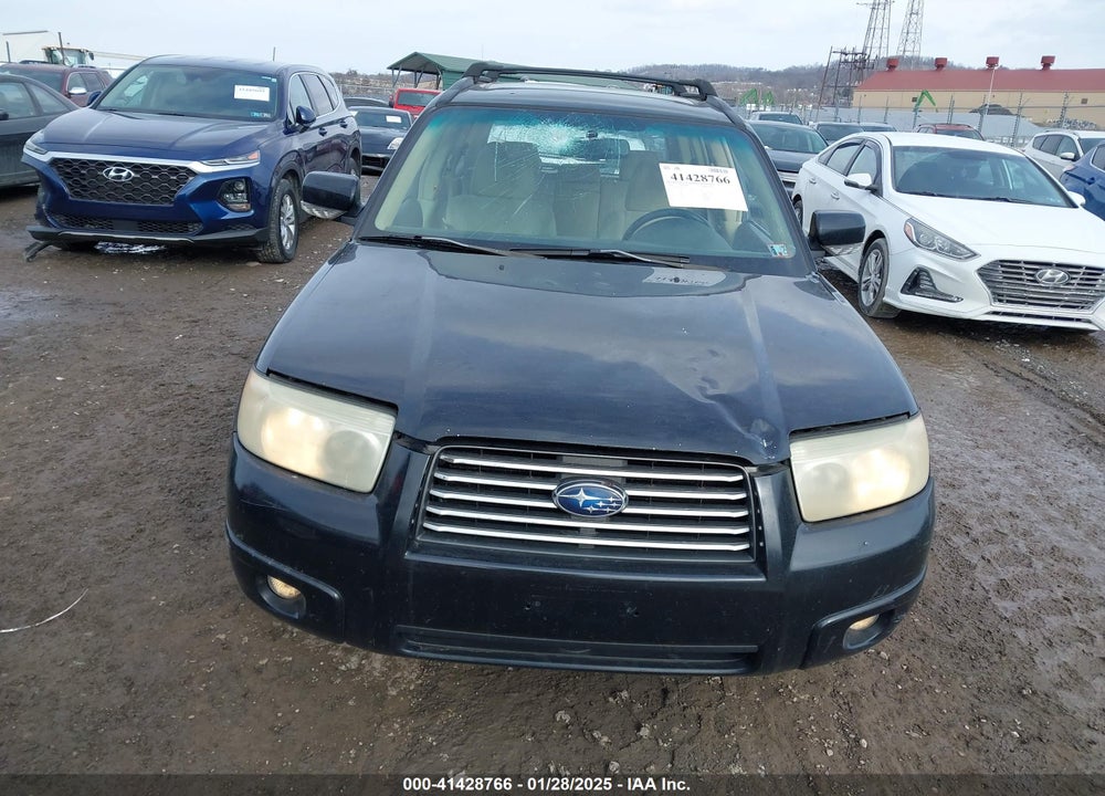 2006 SUBARU FORESTER 2.5X VIN: JF1SG65626G722323