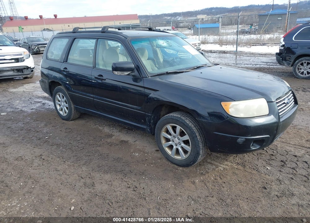 2006 SUBARU FORESTER 2.5X VIN: JF1SG65626G722323