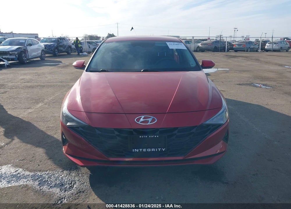 2021 HYUNDAI ELANTRA VIN: KMHLS4AG0MU068030