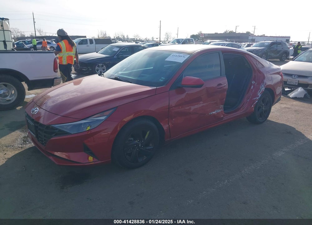 2021 HYUNDAI ELANTRA VIN: KMHLS4AG0MU068030