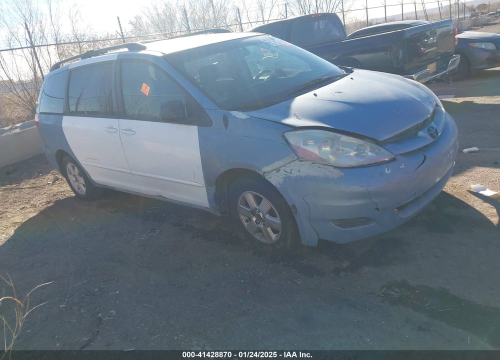 2007 TOYOTA SIENNA LE VIN: 5TDZK23C87S040952