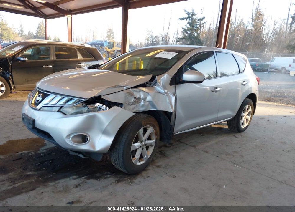 2009 NISSAN MURANO VIN: JN8AZ18U19W020862