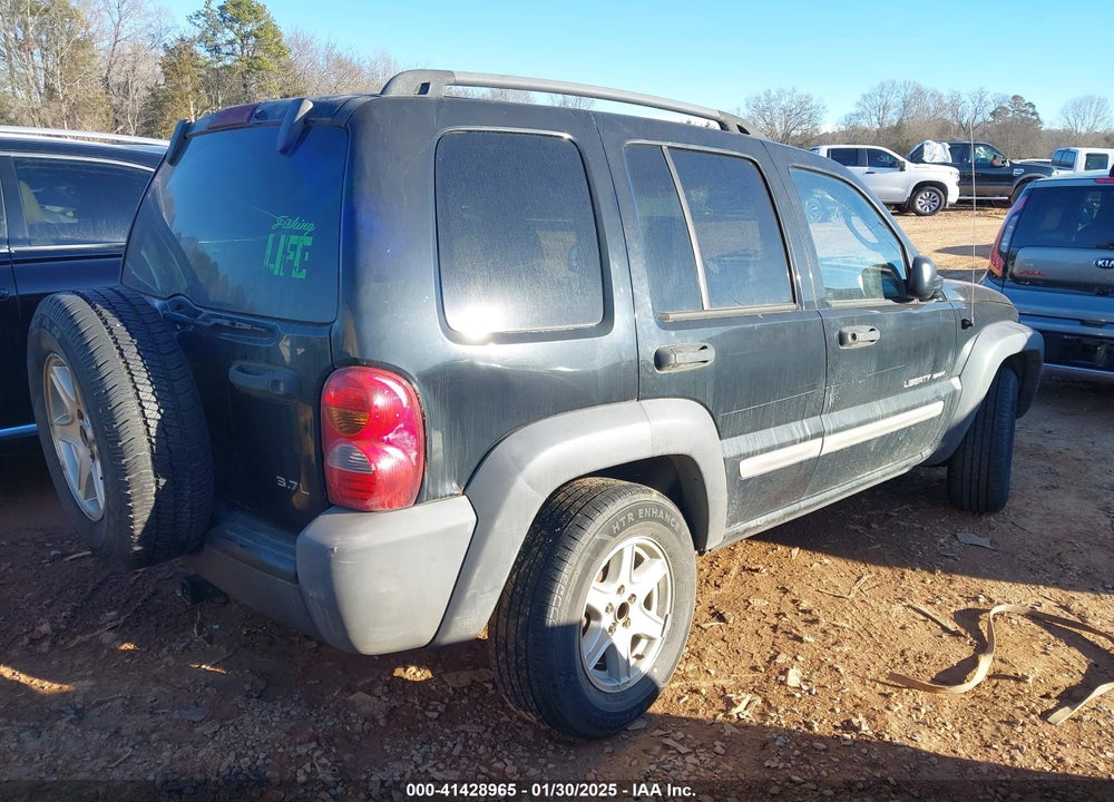 2002 JEEP LIBERTY VIN: 1J4GL48K12W297423