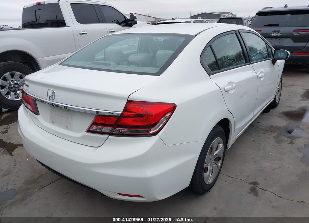 2014 HONDA CIVIC LX VIN: 2HGFB2F58EH546360