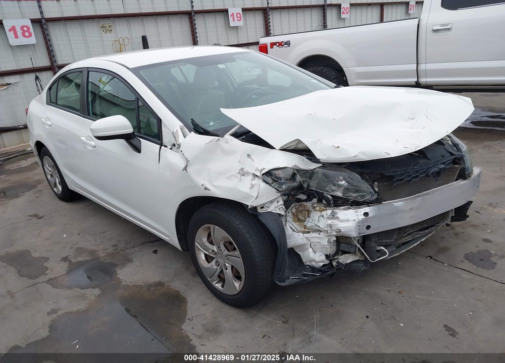 2014 HONDA CIVIC LX VIN: 2HGFB2F58EH546360