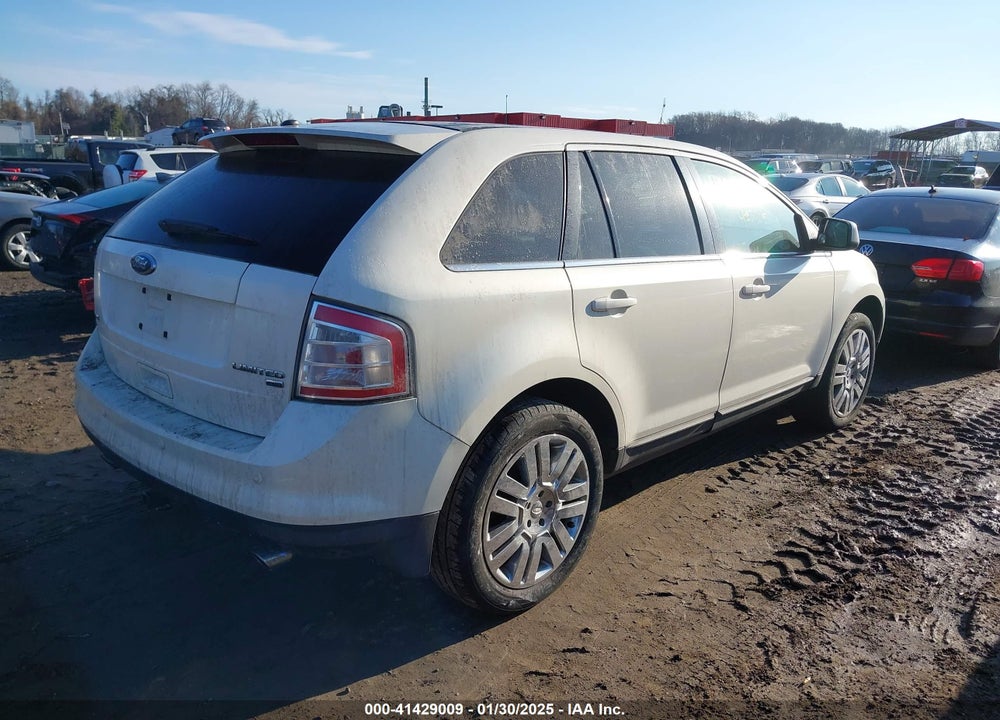 2008 FORD EDGE LIMITED VIN: 2FMDK49CX8BB43480