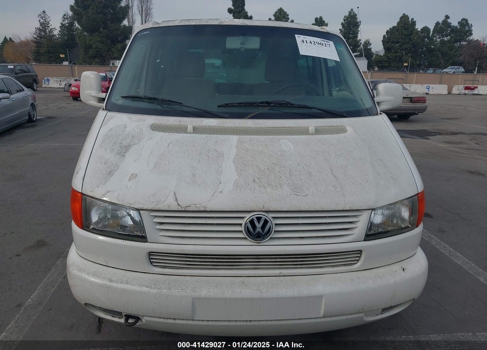 2002 VOLKSWAGEN EUROVAN MV VIN: WV2MB47032H116209