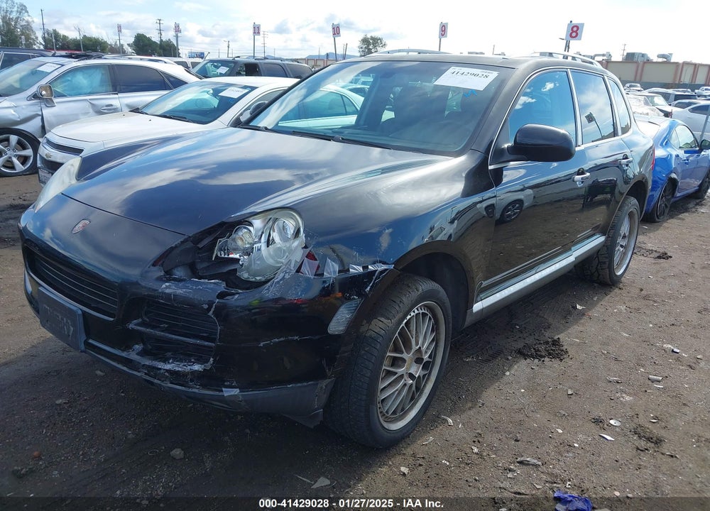 2004 PORSCHE CAYENNE S VIN: WP1AB29P04LA64343