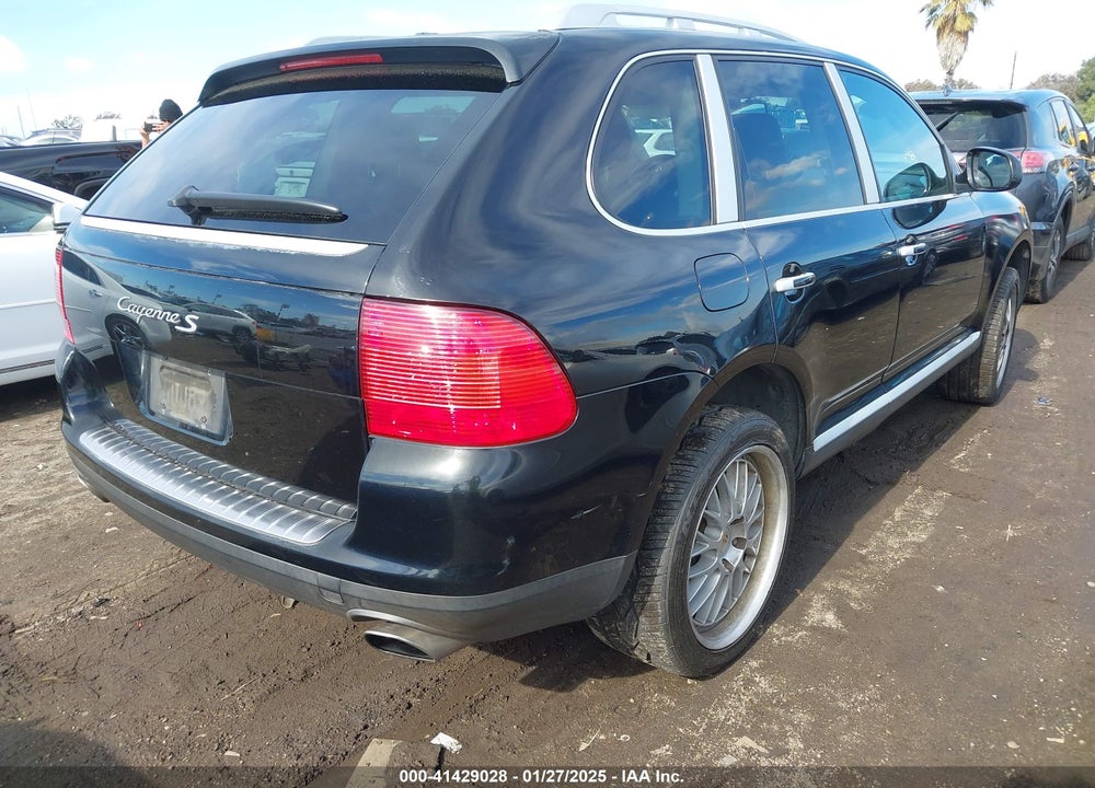 2004 PORSCHE CAYENNE S VIN: WP1AB29P04LA64343