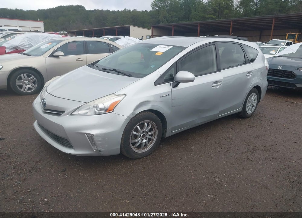 2012 TOYOTA PRIUS V TWO VIN: JTDZN3EU2C3092656