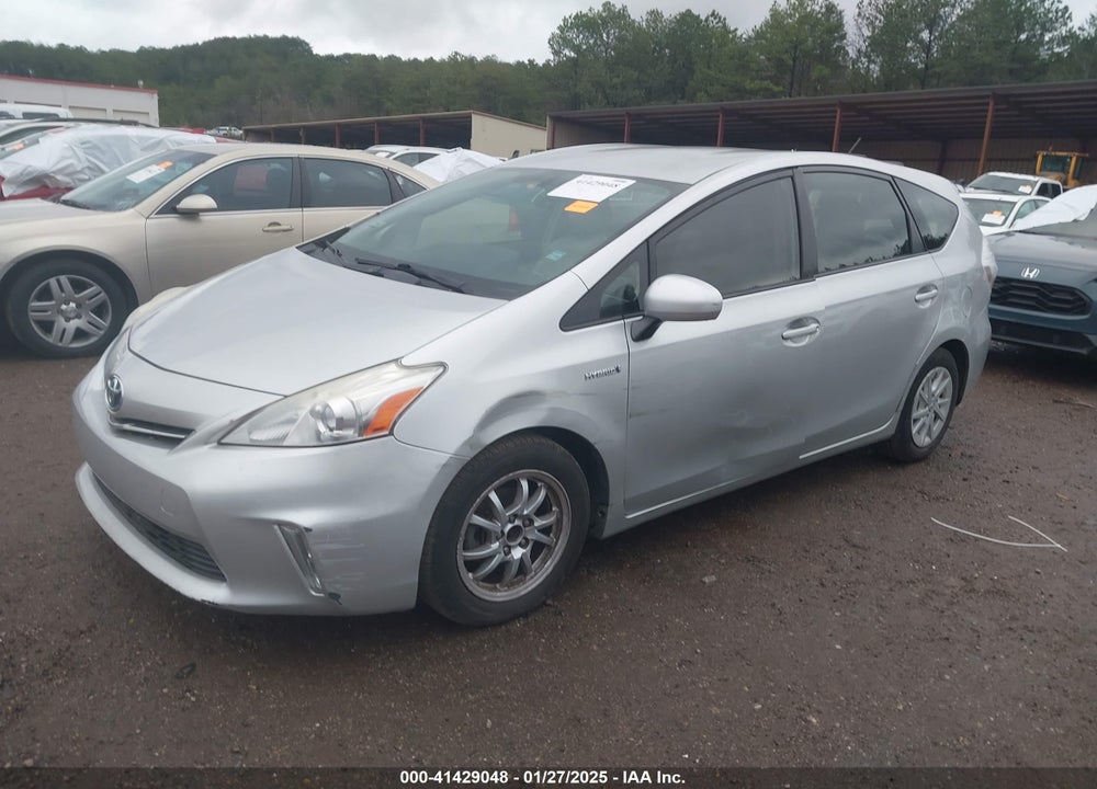 2012 TOYOTA PRIUS V TWO VIN: JTDZN3EU2C3092656
