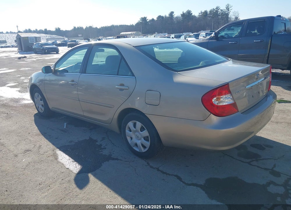 2004 TOYOTA CAMRY LE VIN: 4T1BE32K14U866925