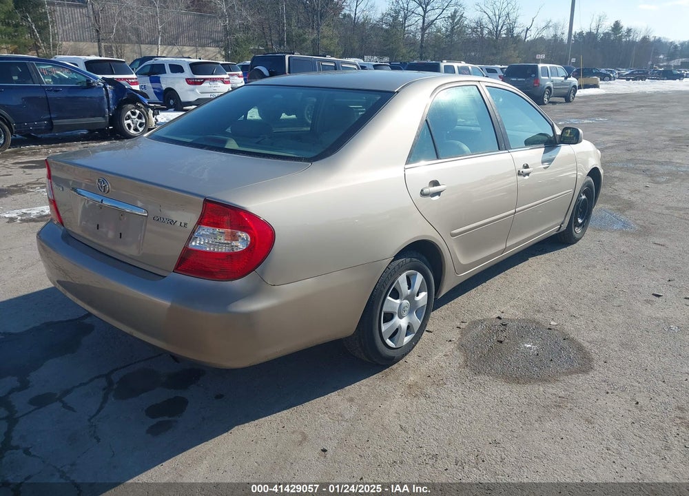 2004 TOYOTA CAMRY LE VIN: 4T1BE32K14U866925