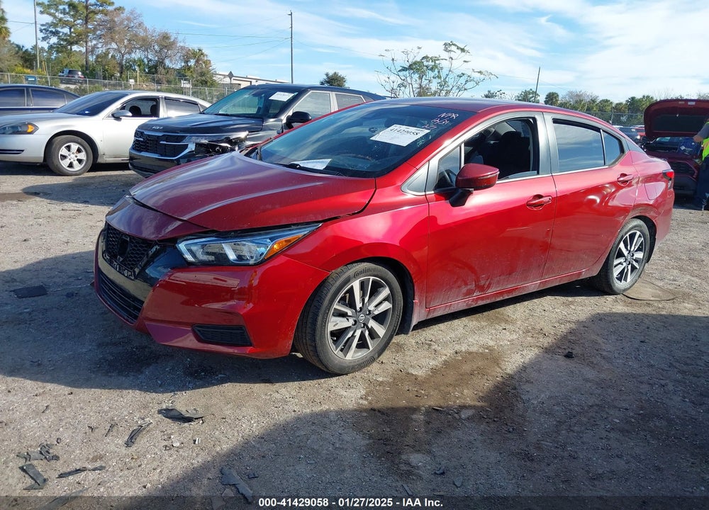 2020 NISSAN VERSA SV XTRONIC CVT VIN: 3N1CN8EV2LL900474