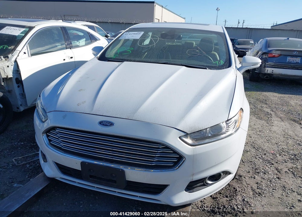 2014 FORD FUSION TITANIUM VIN: 3FA6P0K95ER306545