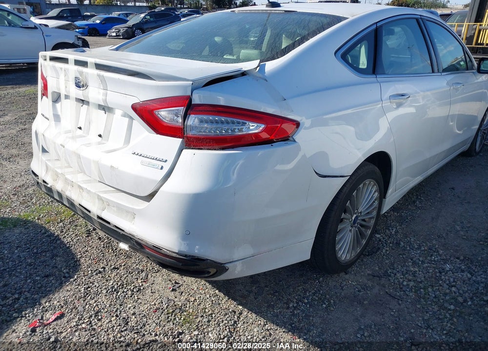 2014 FORD FUSION TITANIUM VIN: 3FA6P0K95ER306545