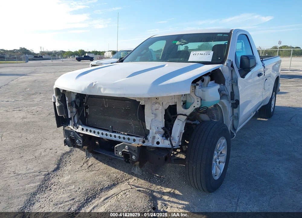 2020 CHEVROLET SILVERADO 1500 2WD LONG BED WT VIN: 3GCNWAEF9LG296613