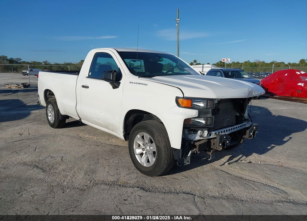 2020 CHEVROLET SILVERADO 1500 2WD LONG BED WT VIN: 3GCNWAEF9LG296613