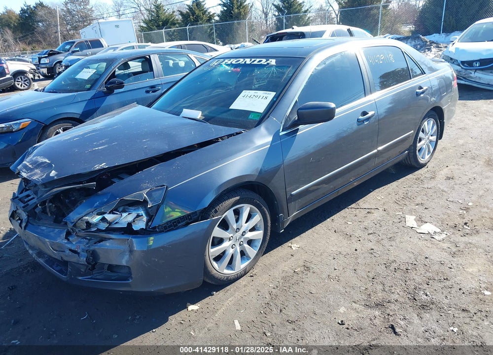 2007 HONDA ACCORD 3.0 EX VIN: 1HGCM66577A026074