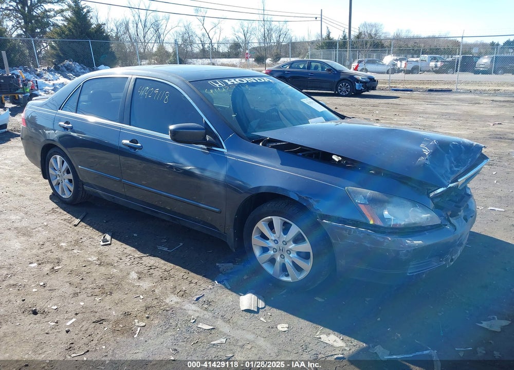 2007 HONDA ACCORD 3.0 EX VIN: 1HGCM66577A026074