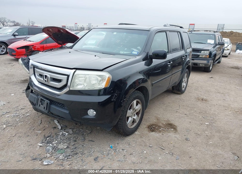 2011 HONDA PILOT EX-L VIN: 5FNYF3H50BB031613