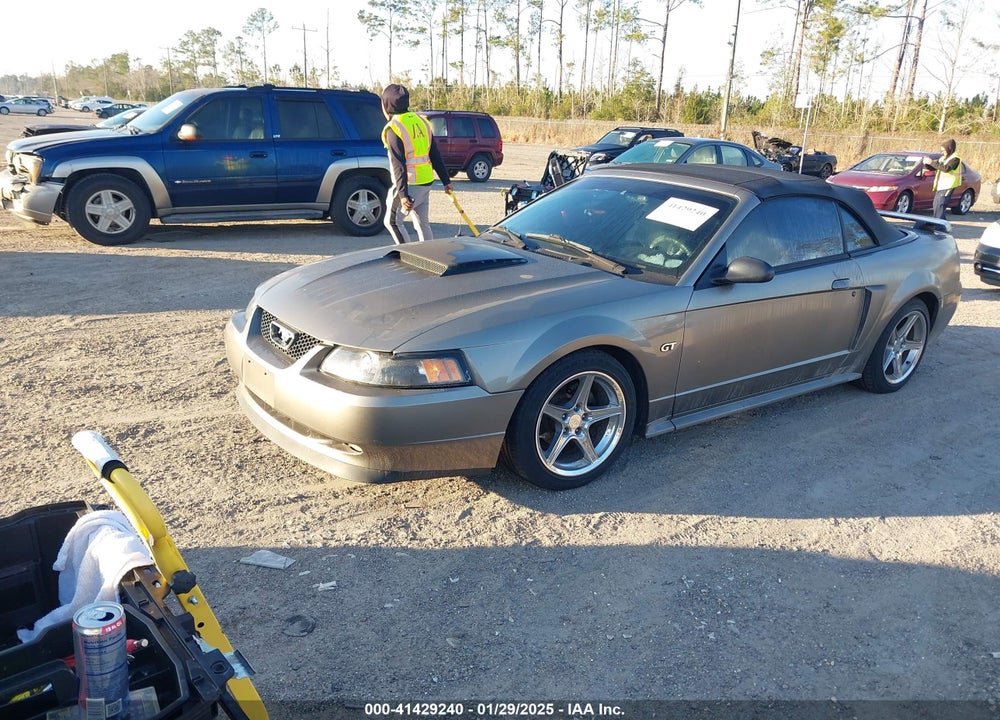 2001 FORD MUSTANG GT VIN: 1FAFP45X61F236708